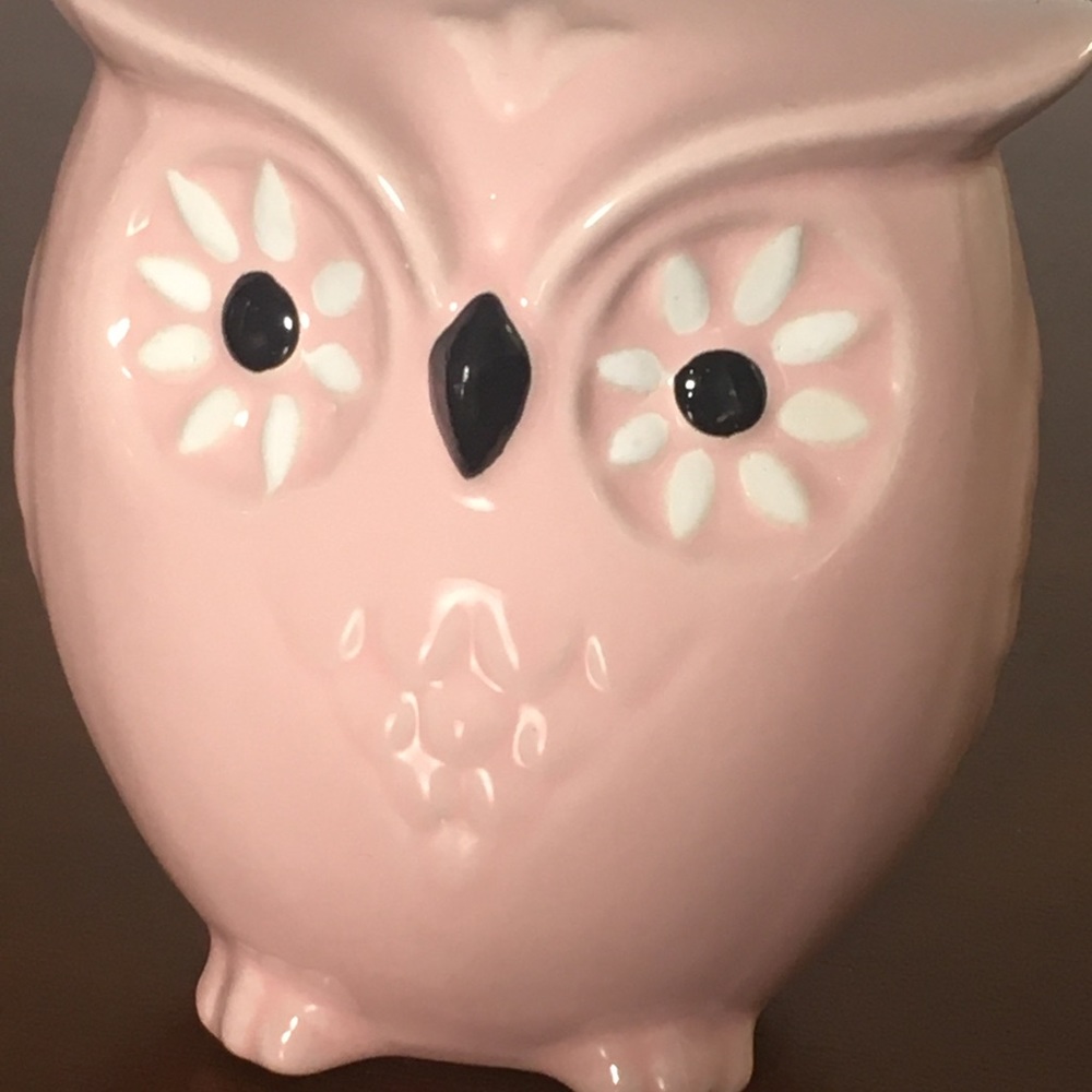 Owl coin bank